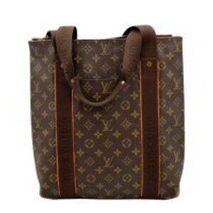 Louis Vuitton Cabas Bobur Brown Monogram Canvas Tote Bag